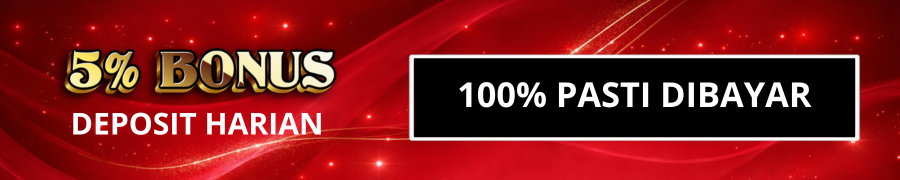 BONUS HARIAN 5%
